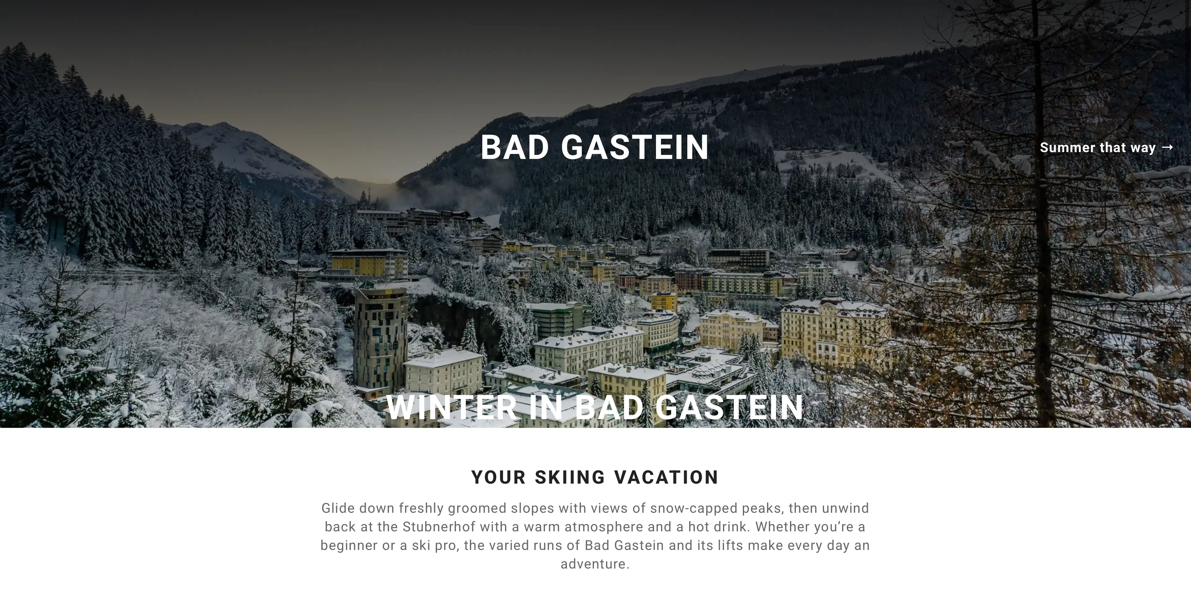 Hotel Stubnerhof - Web 3