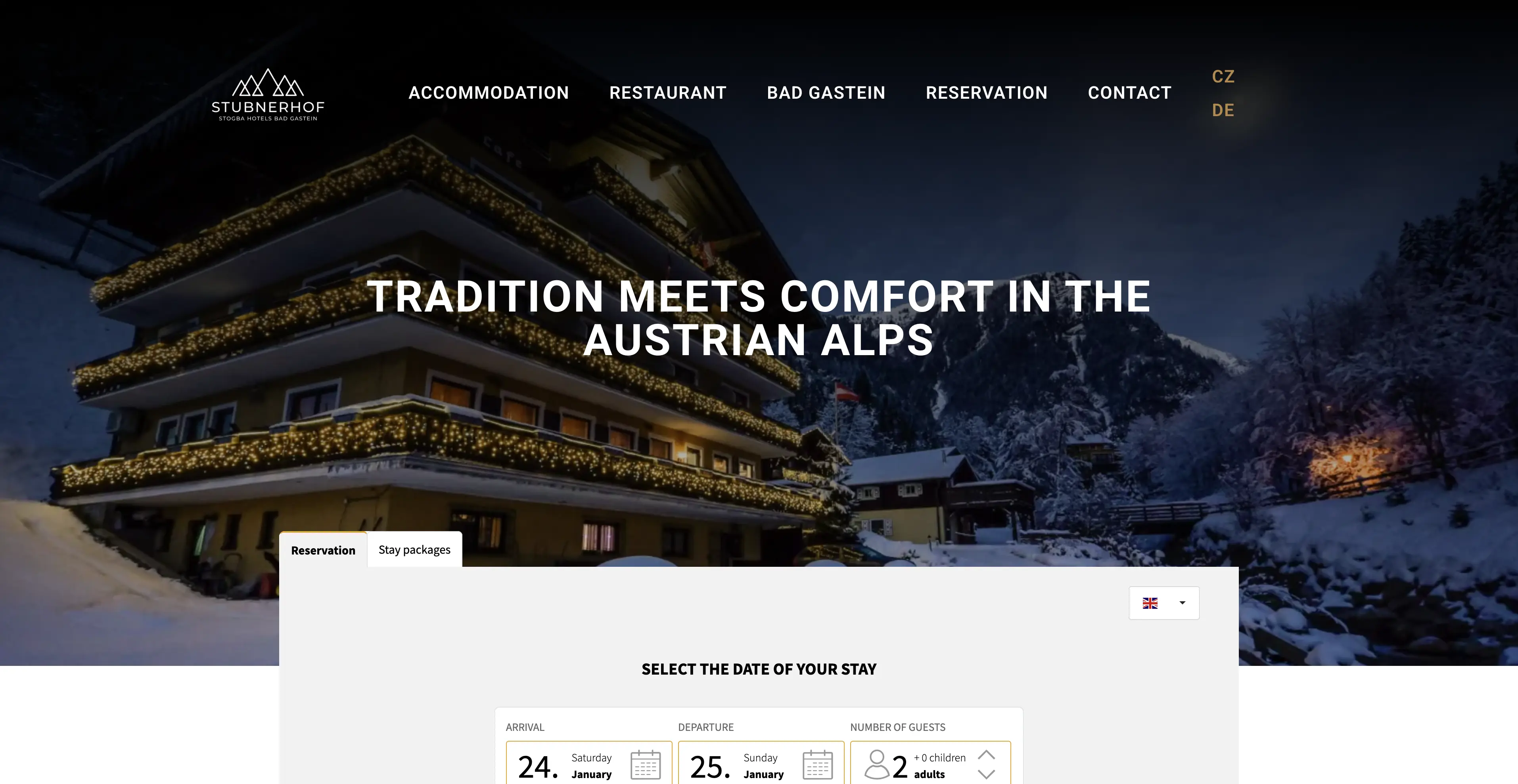 Hotel Stubnerhof - Web